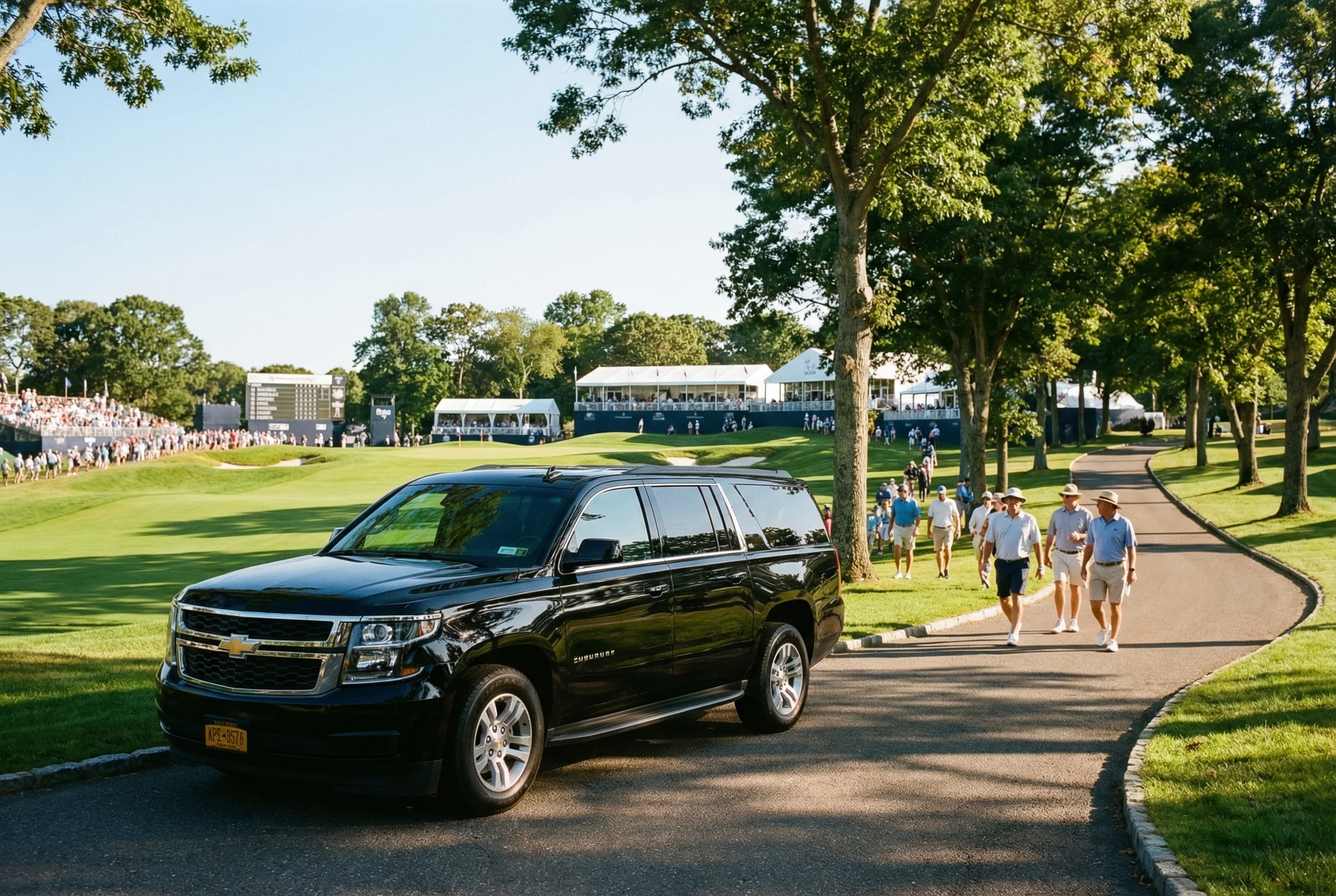 Suburban at Shinnecock Hills during a US Open tournament
