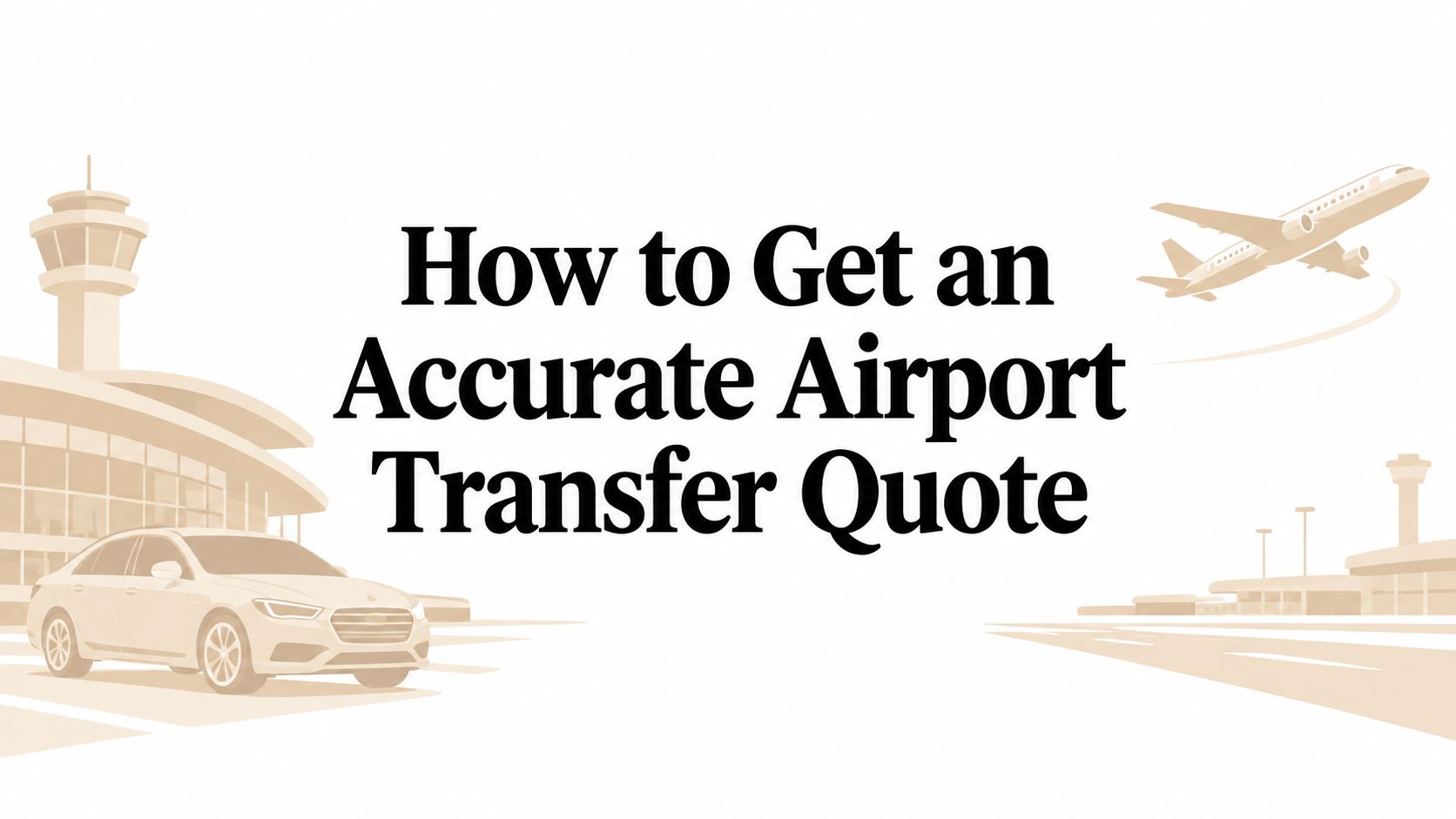 How to Get an Accurate Airport Transfer Quote