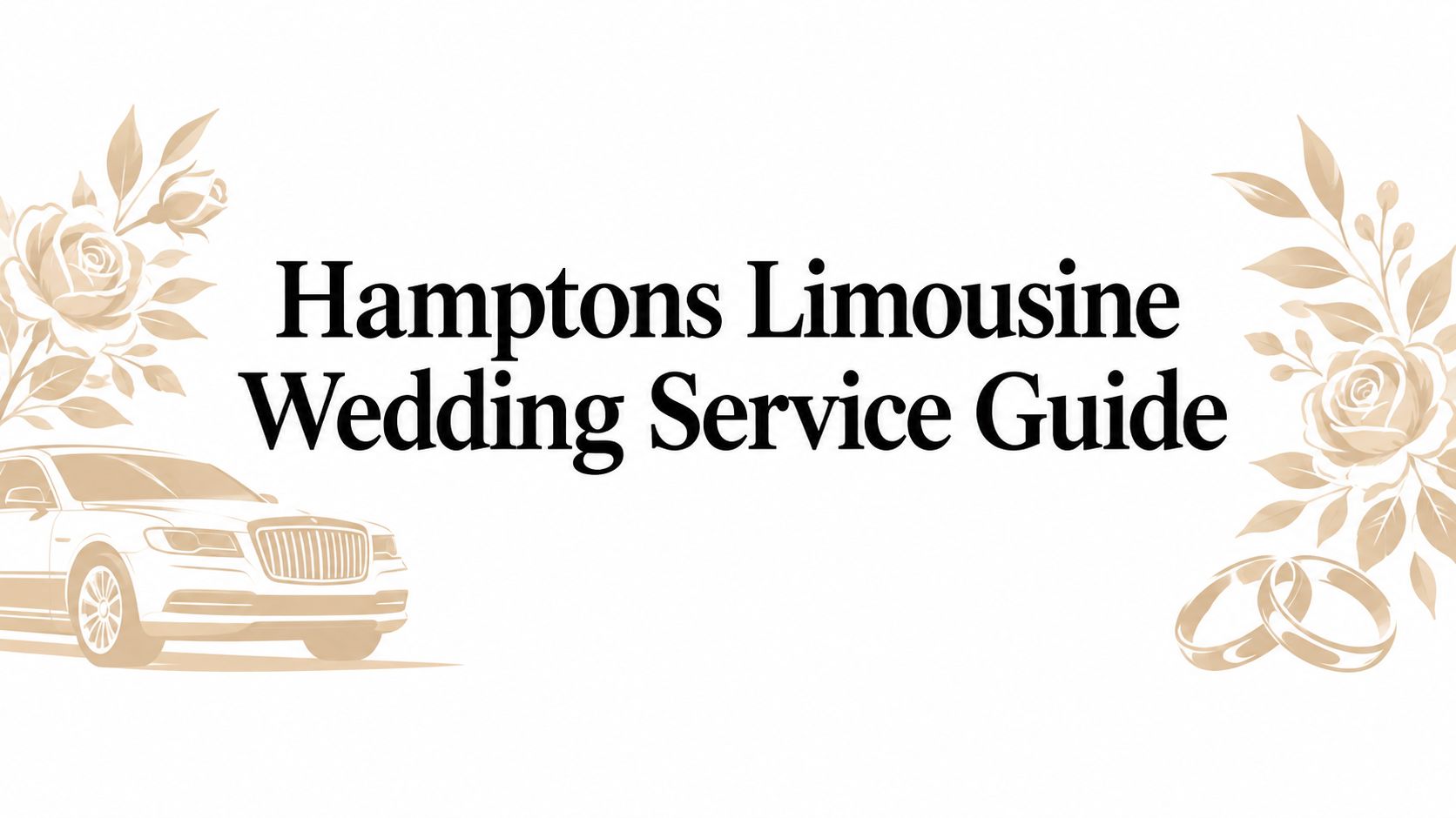 Hamptons Limousine Wedding Service Guide