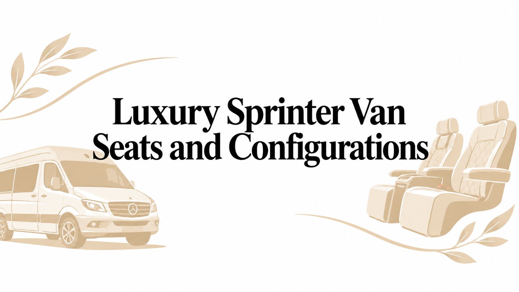 Luxury Sprinter Van Seats and Configurations