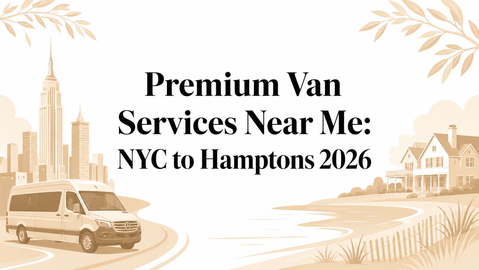 Premium Van Services Near Me: NYC to Hamptons 2026
