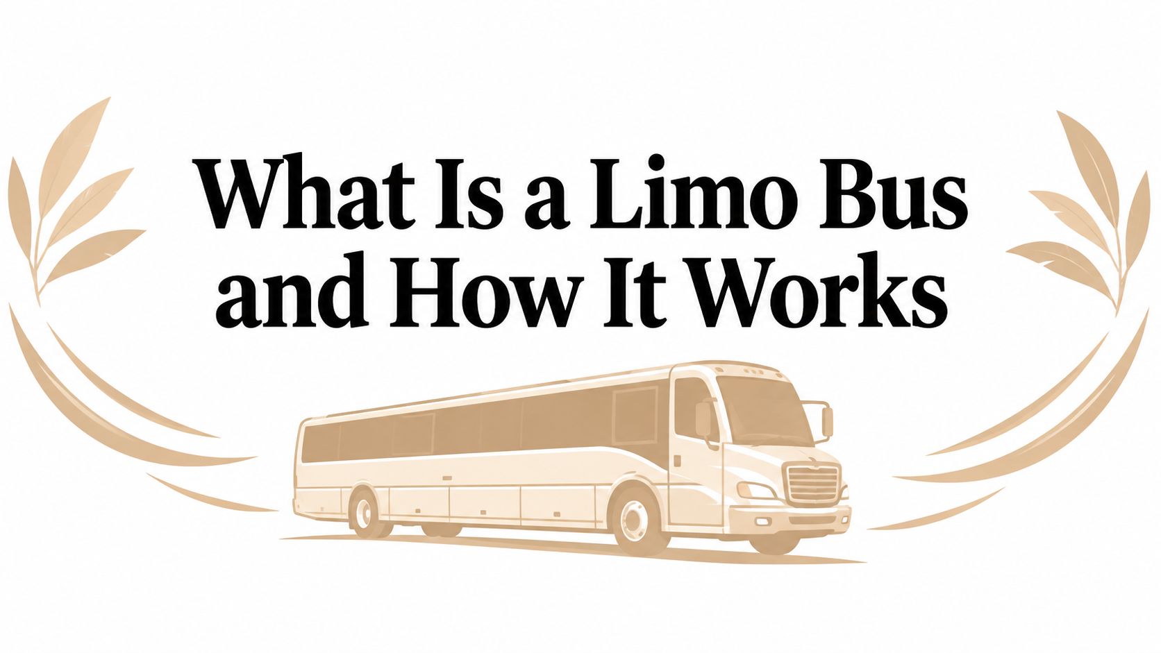 What Is a Limo Bus and How It Works